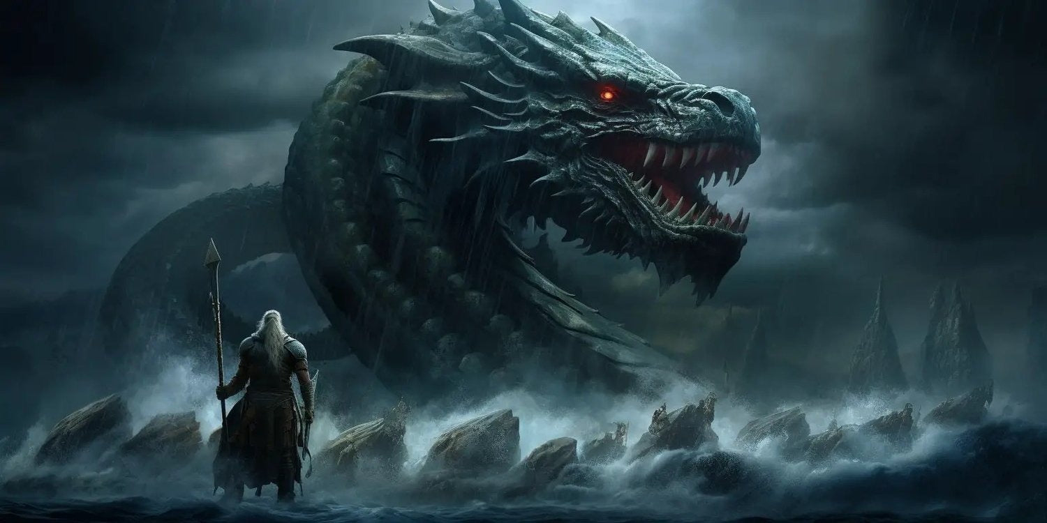 World Snake Jörmungandr: The World Serpent of Norse Mythology – Ragnar Armoury