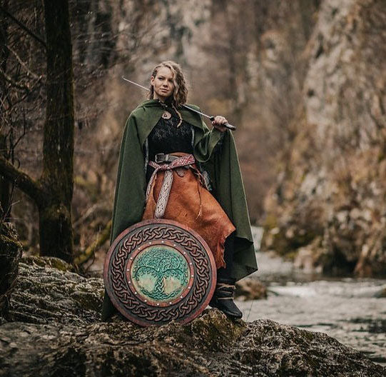 Hand Crafted Norse Shield, Viking Shield, Wall Hanging Shield, Gift For Men, Gift For Him, Christmas Gift