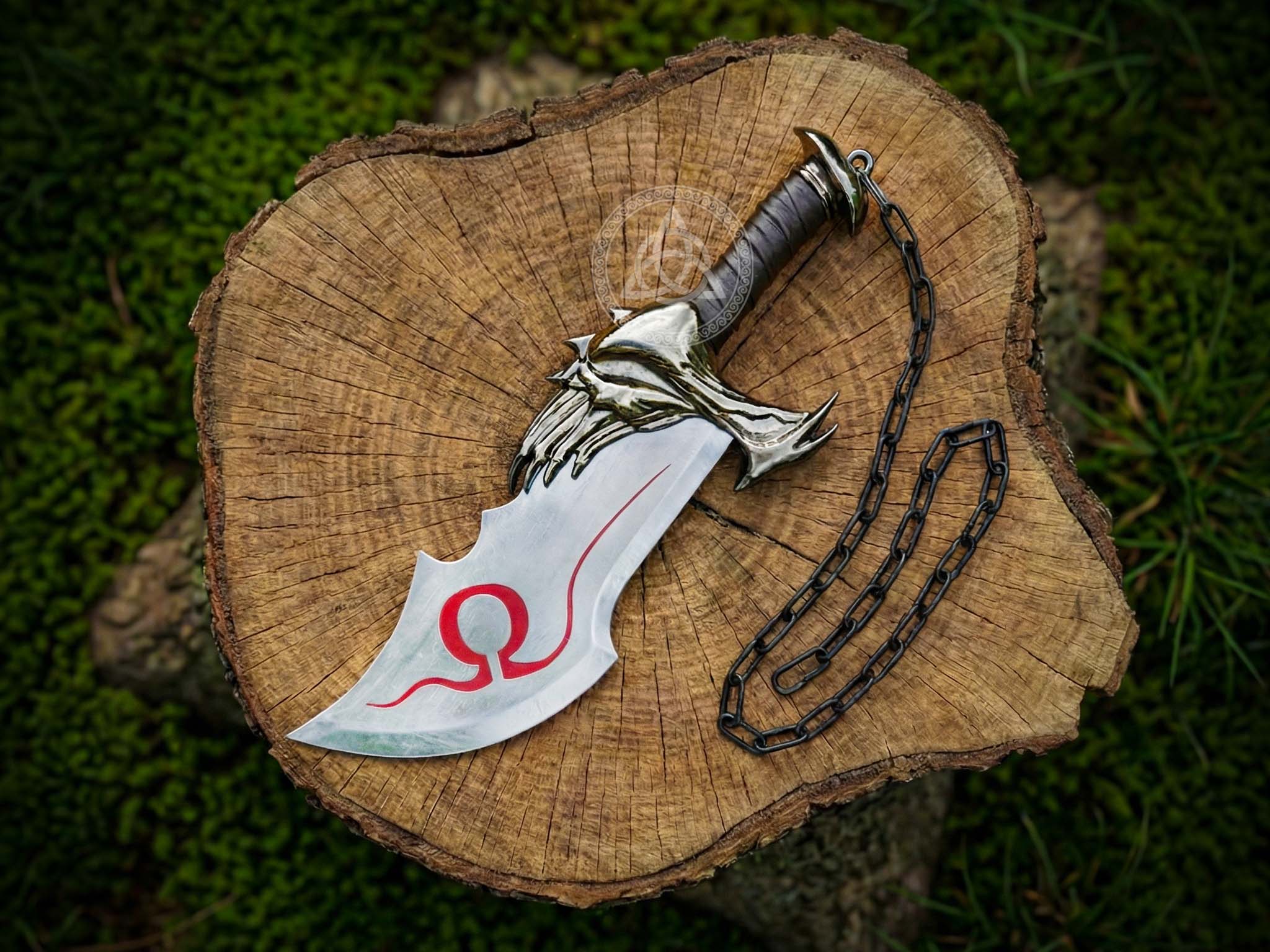 God of War Kratos Blades of Chaos 1:1 Full Size Metal Replica Twin Set