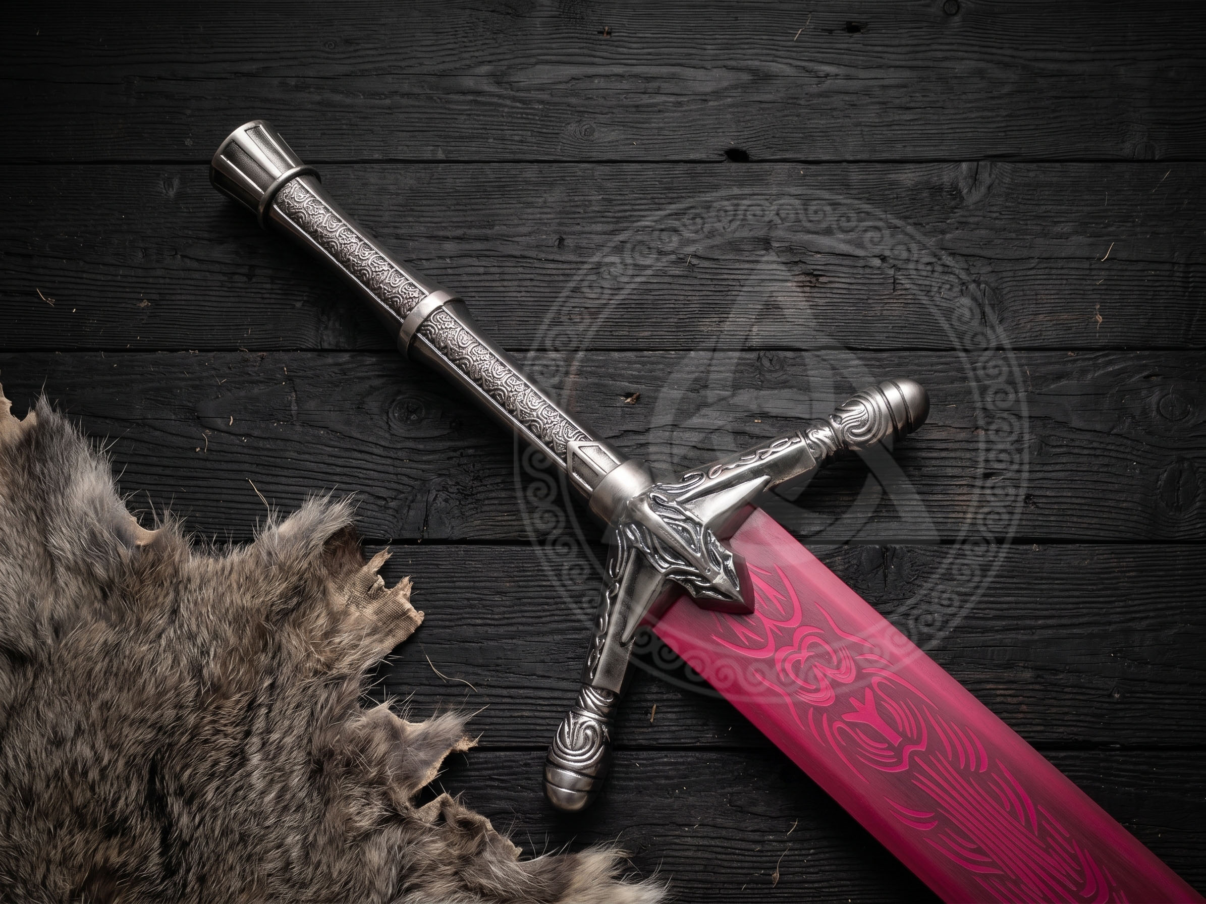Bloodborne Holy Moonlight Sword – Life Size Metal Red Edition