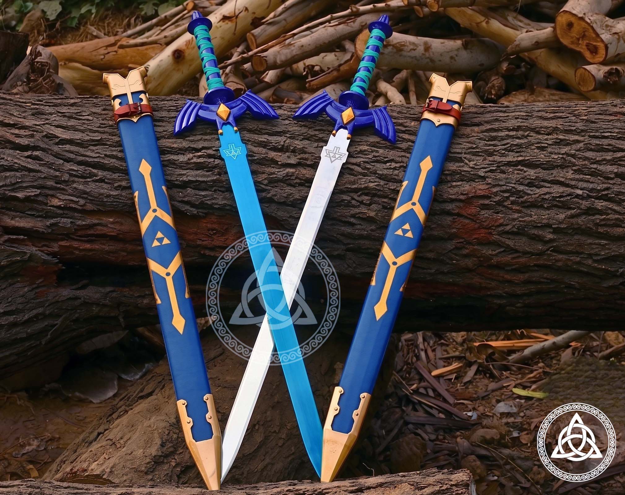Zelda Premium Replica Swords with Scabbard | Limited Edition Collectible