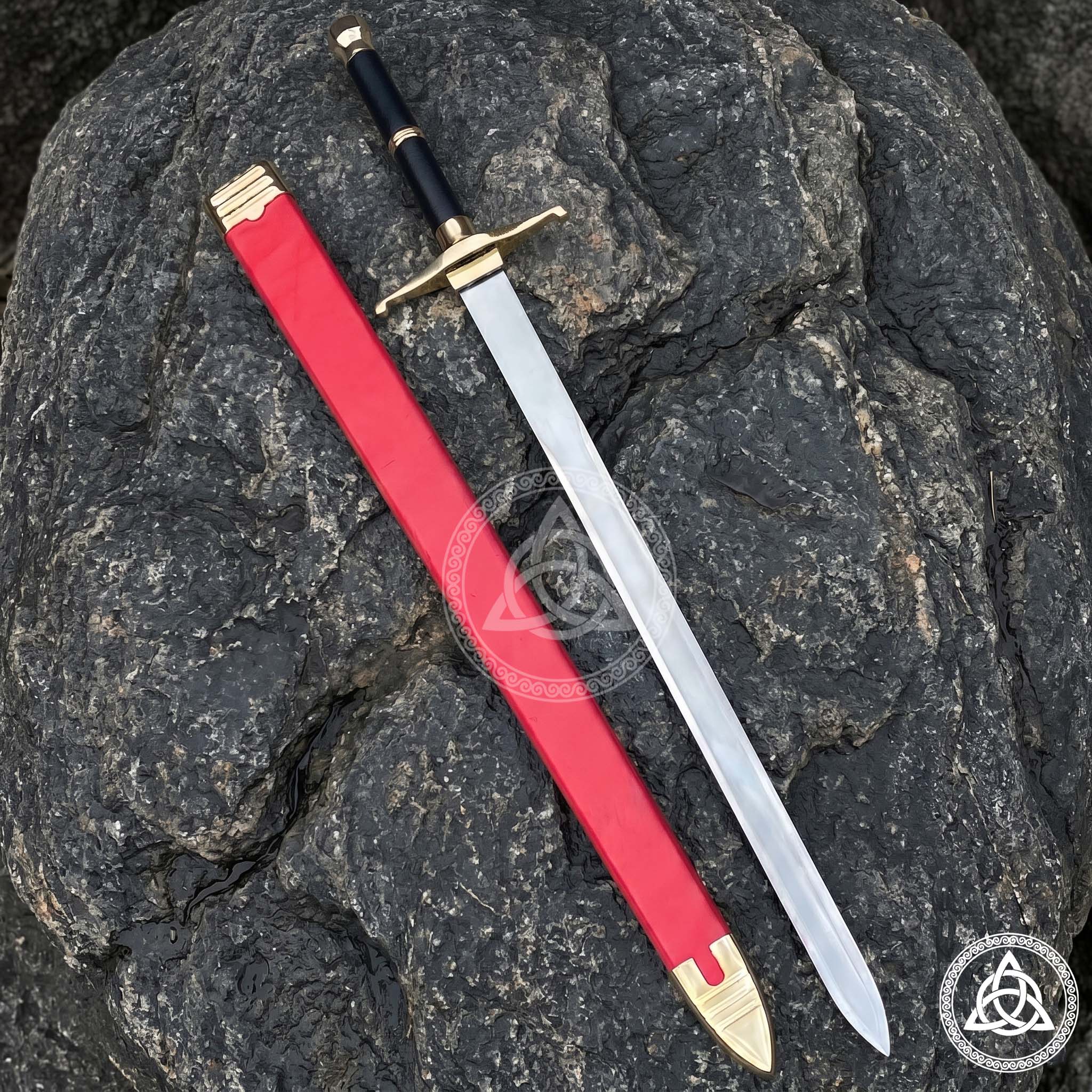 DBZ Future Trunks Sword | Handmade Gold Plated Handle Anime Replica