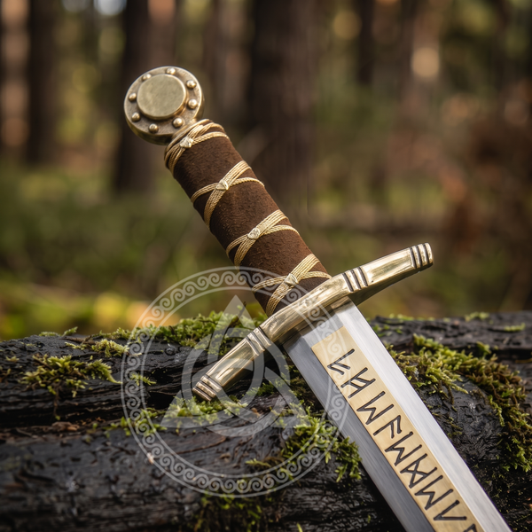Handmade Excalibur, Templar, and Viking Sword – Medieval Replica
