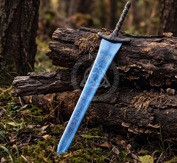 Dark Moon Sword Replica – Metal Dark Souls Cosplay Collectible Blade