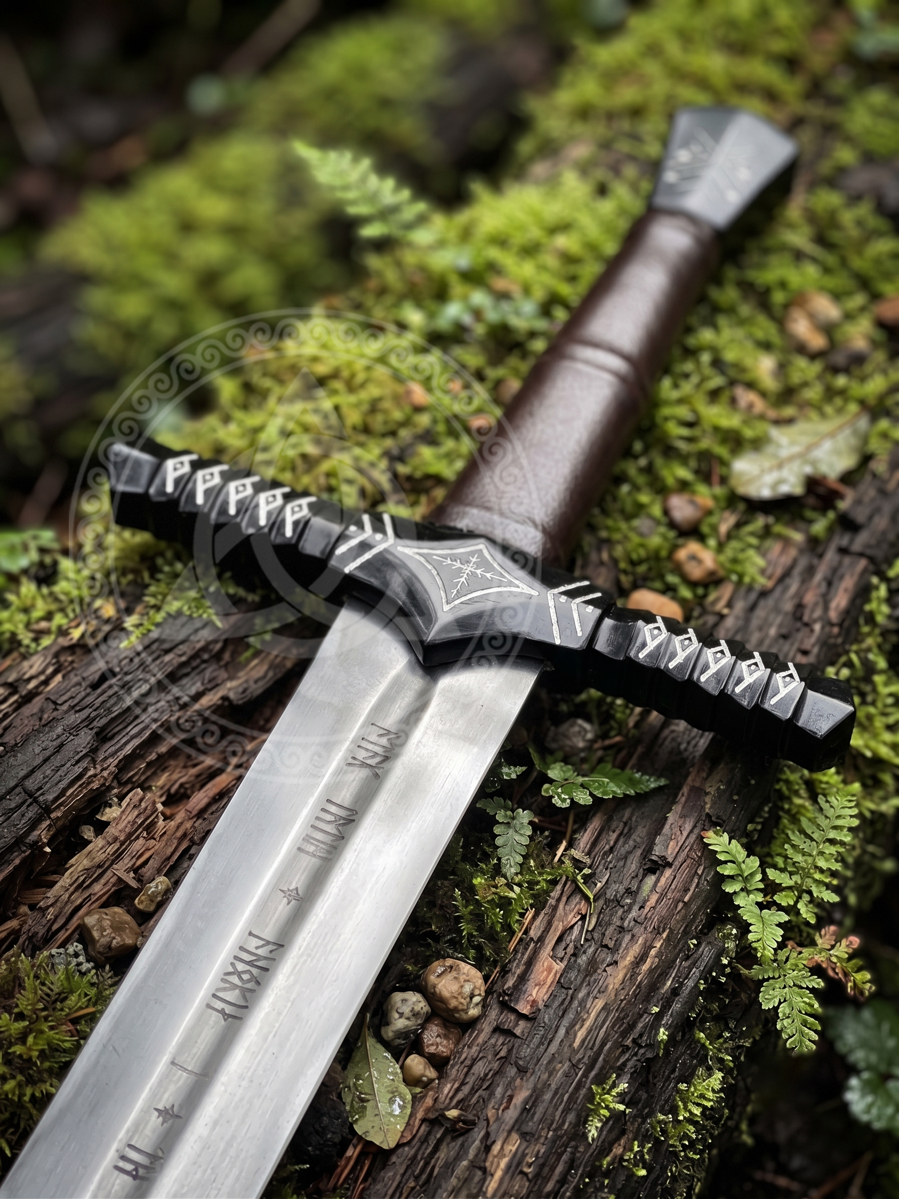 Handmade Medieval Viking Sword Replica with Scabbard – Norse Collectible
