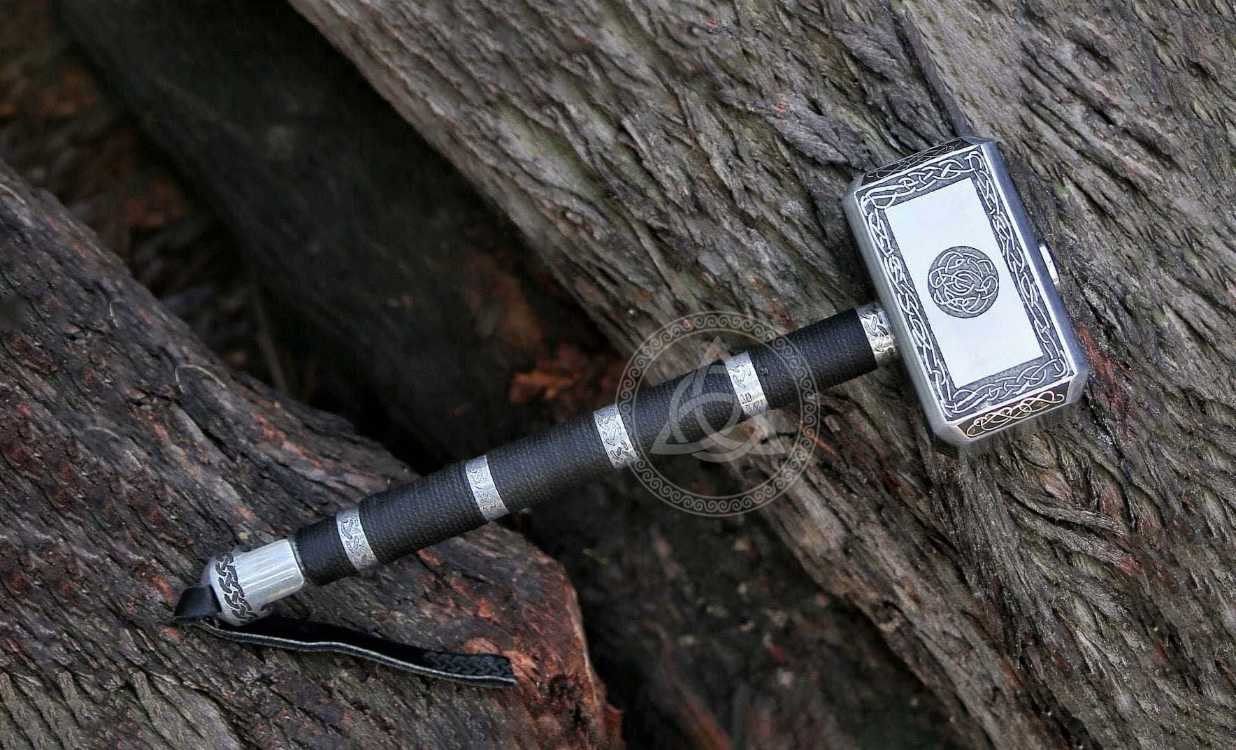 Mini Mjolnir Replica | Handcrafted Thor's Hammer Collectible