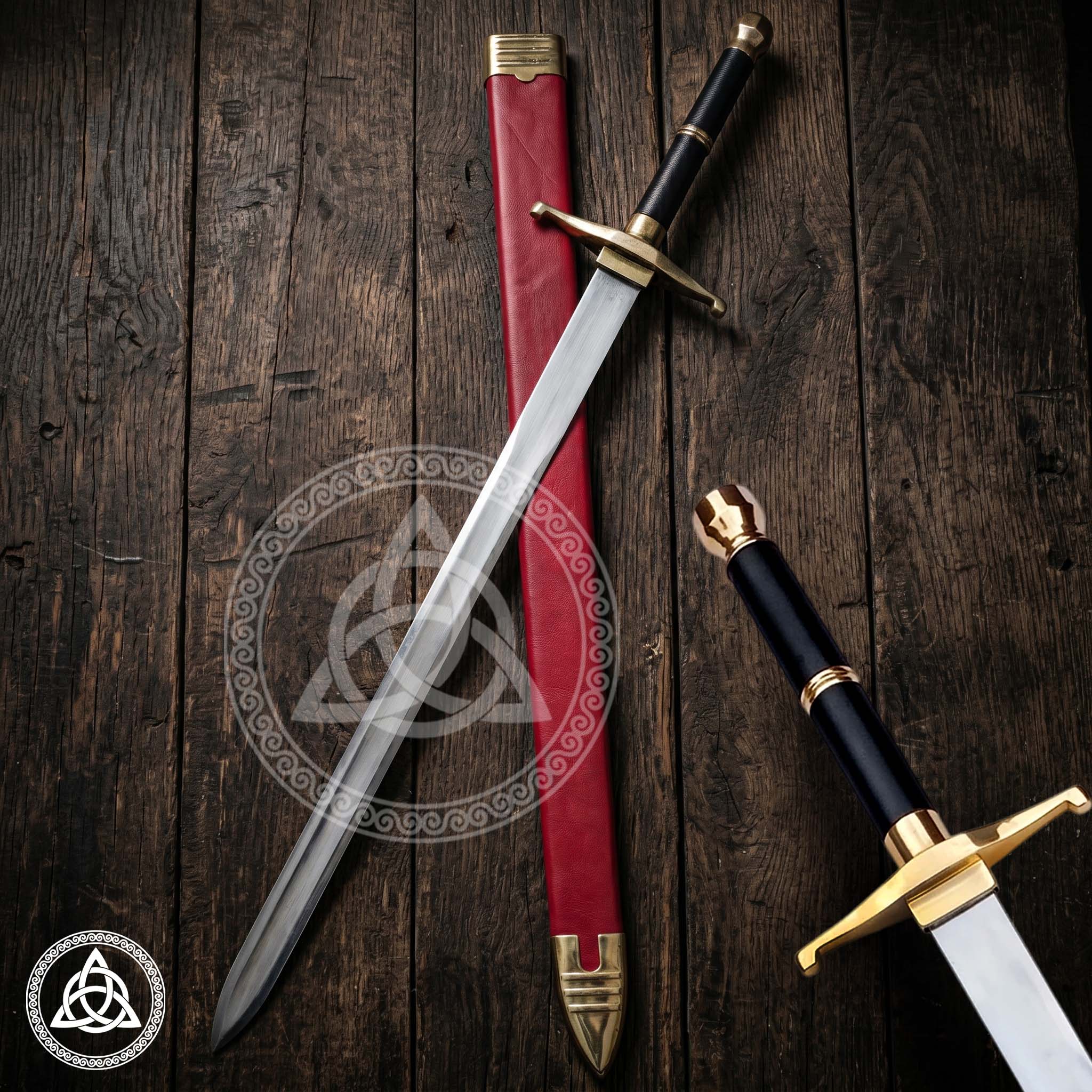 DBZ Future Trunks Sword | Handmade Gold Plated Handle Anime Replica