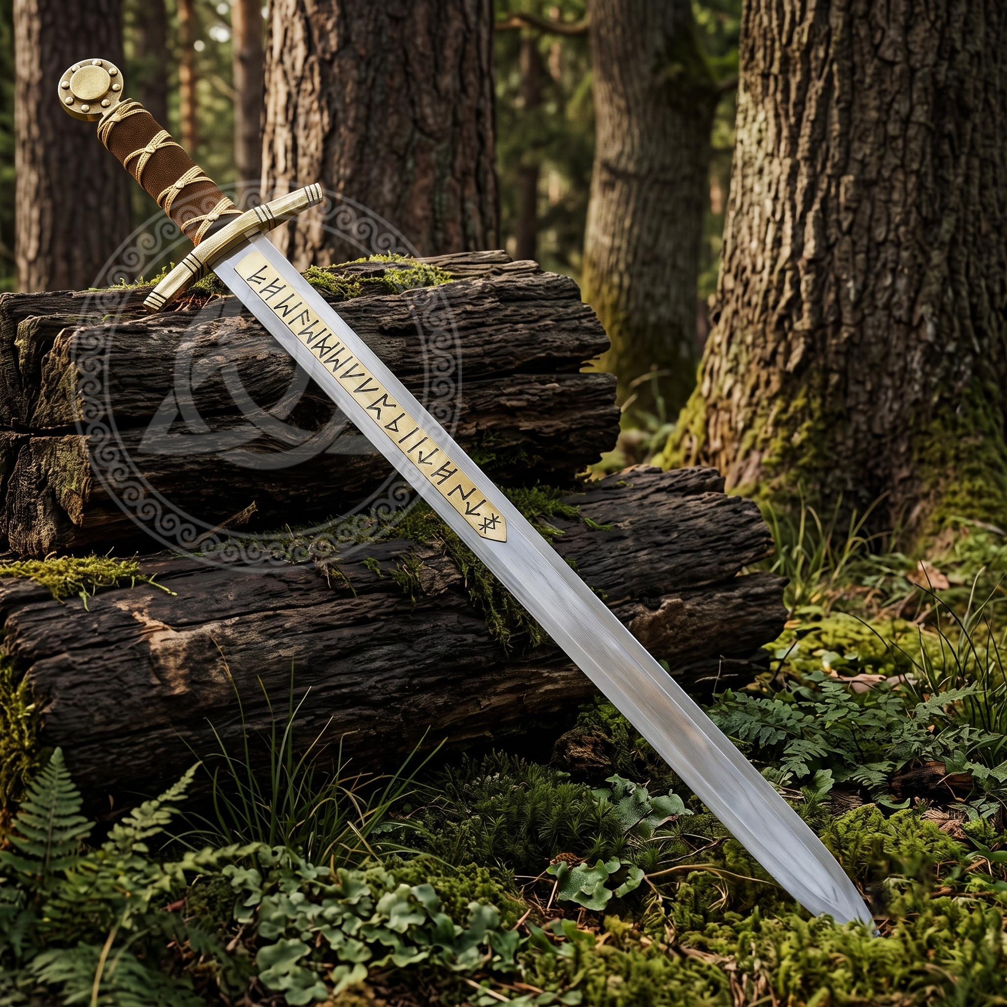 Handmade Excalibur, Templar, and Viking Sword – Medieval Replica