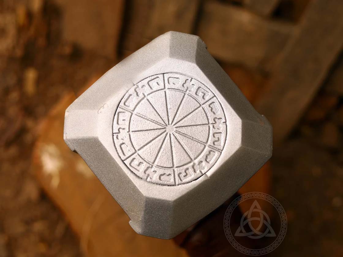 Thor Stormbreaker Axe Hammer 1:1 Scale Movie Prop Cosplay Replica