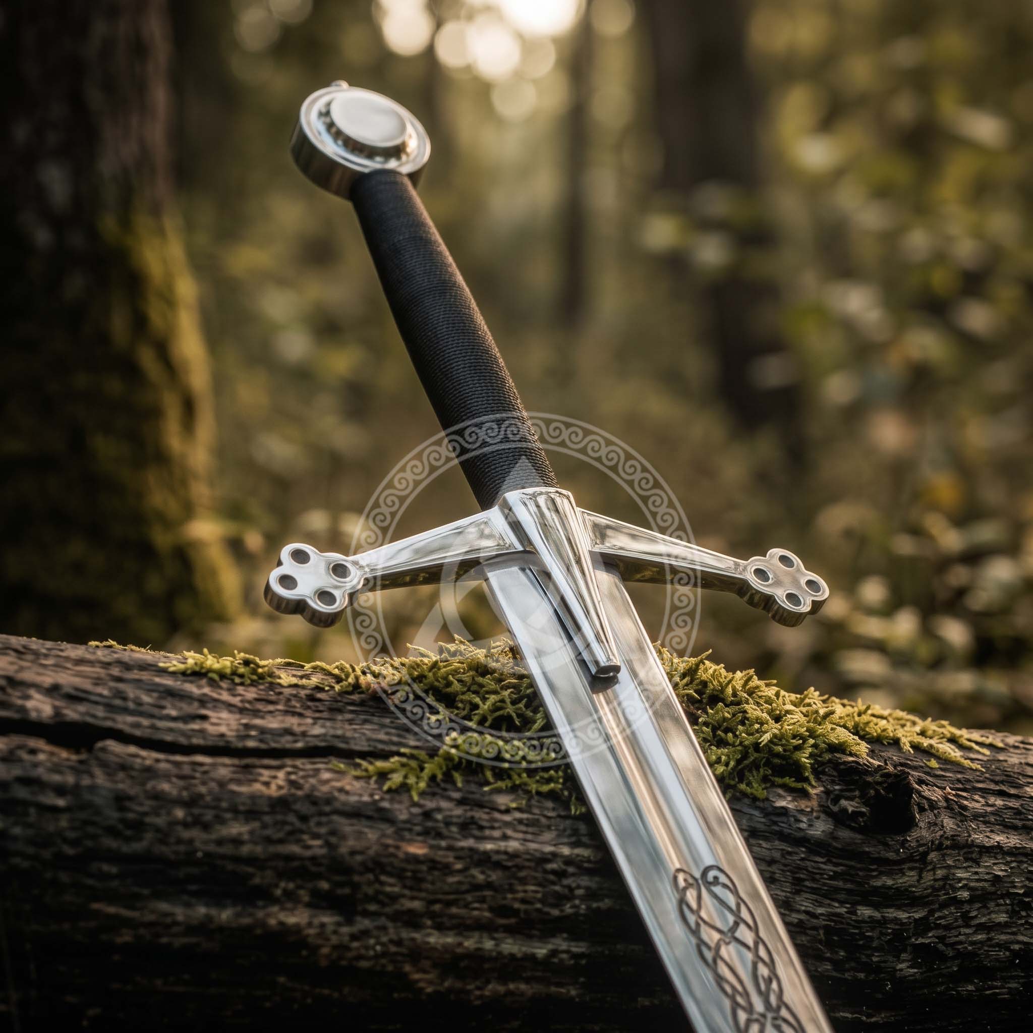 Handmade Scottish Sword & Scabbard – Medieval Highland Claymore Replica