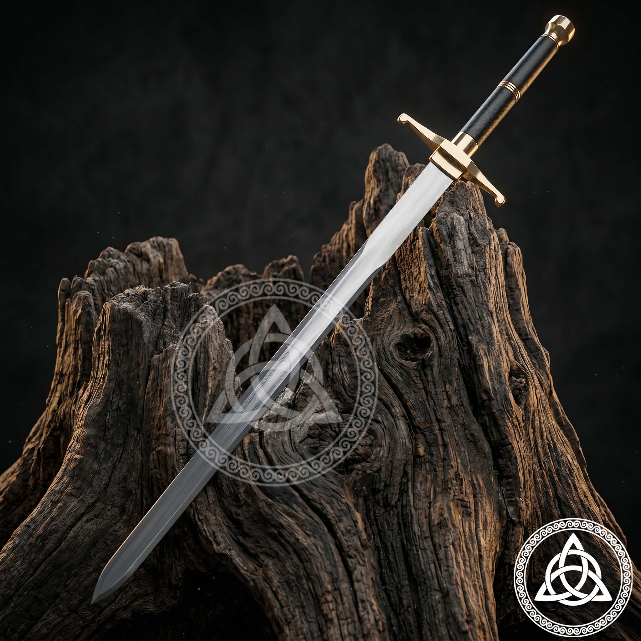 DBZ Future Trunks Sword | Handmade Gold Plated Handle Anime Replica