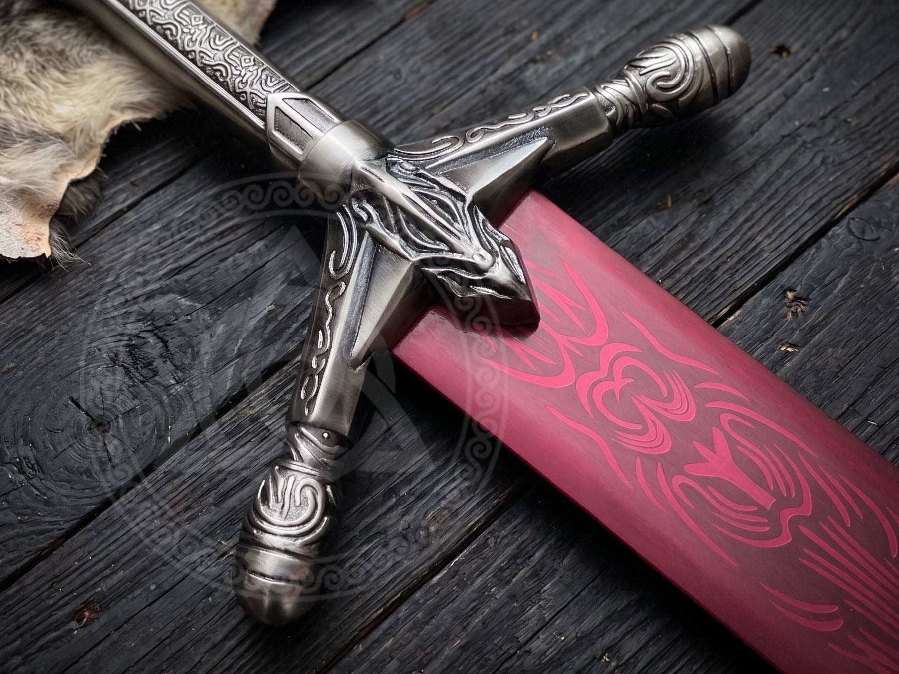 Bloodborne Holy Moonlight Sword – Life Size Metal Red Edition