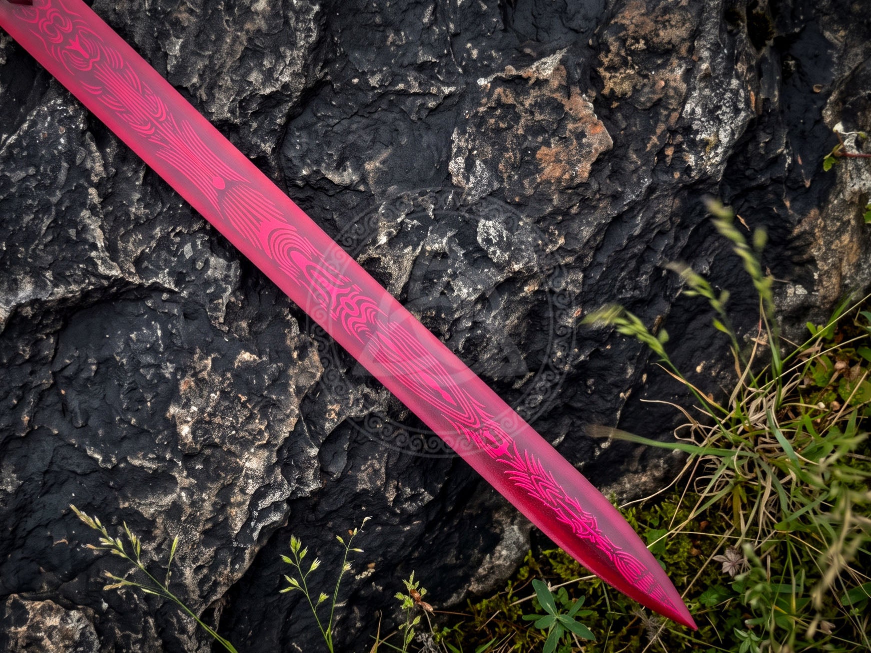 Bloodborne Holy Moonlight Sword – Life Size Metal Red Edition