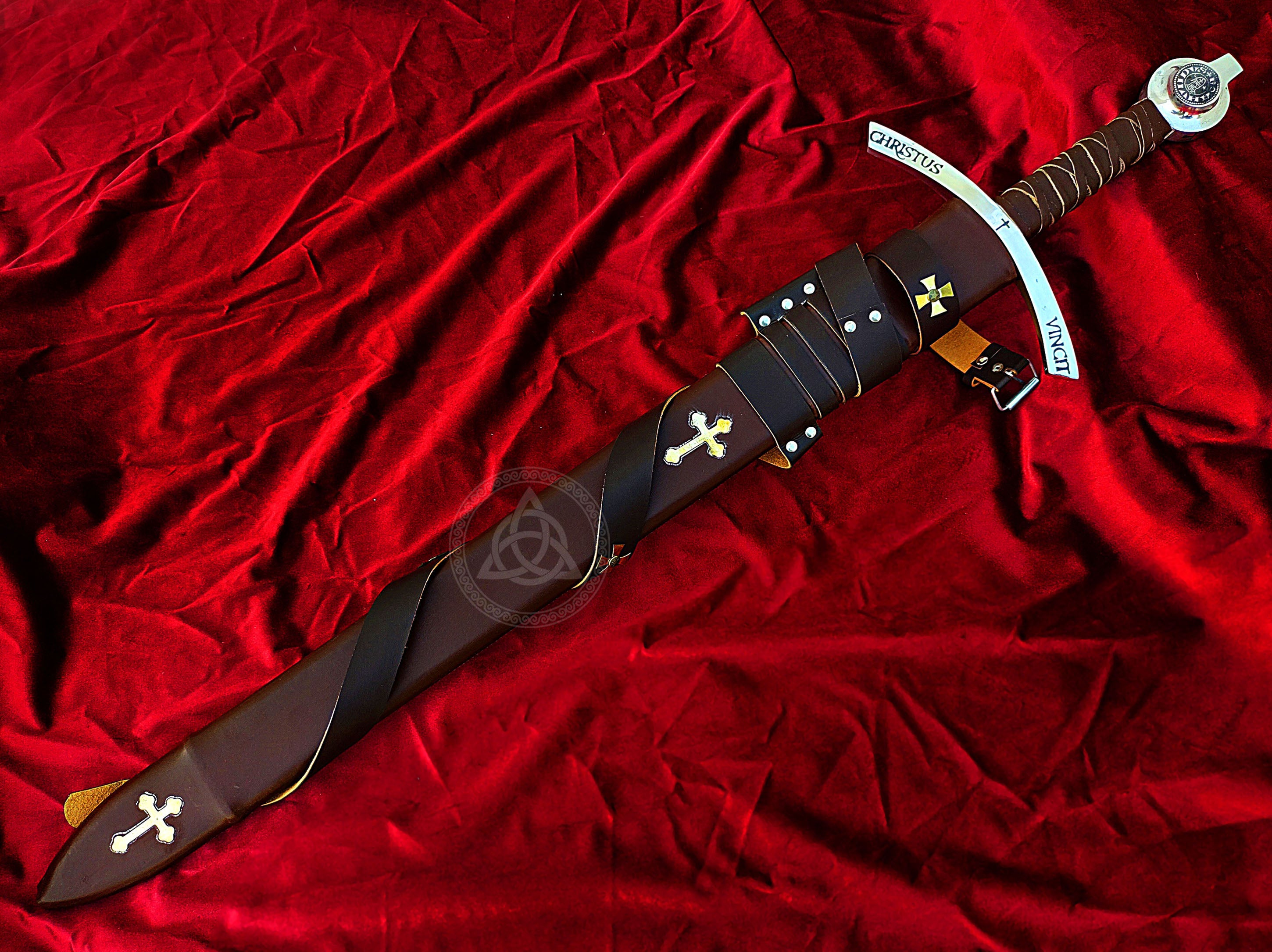 Faithkeeper Knights Templar Sword – Medieval Crusader Replica Blade