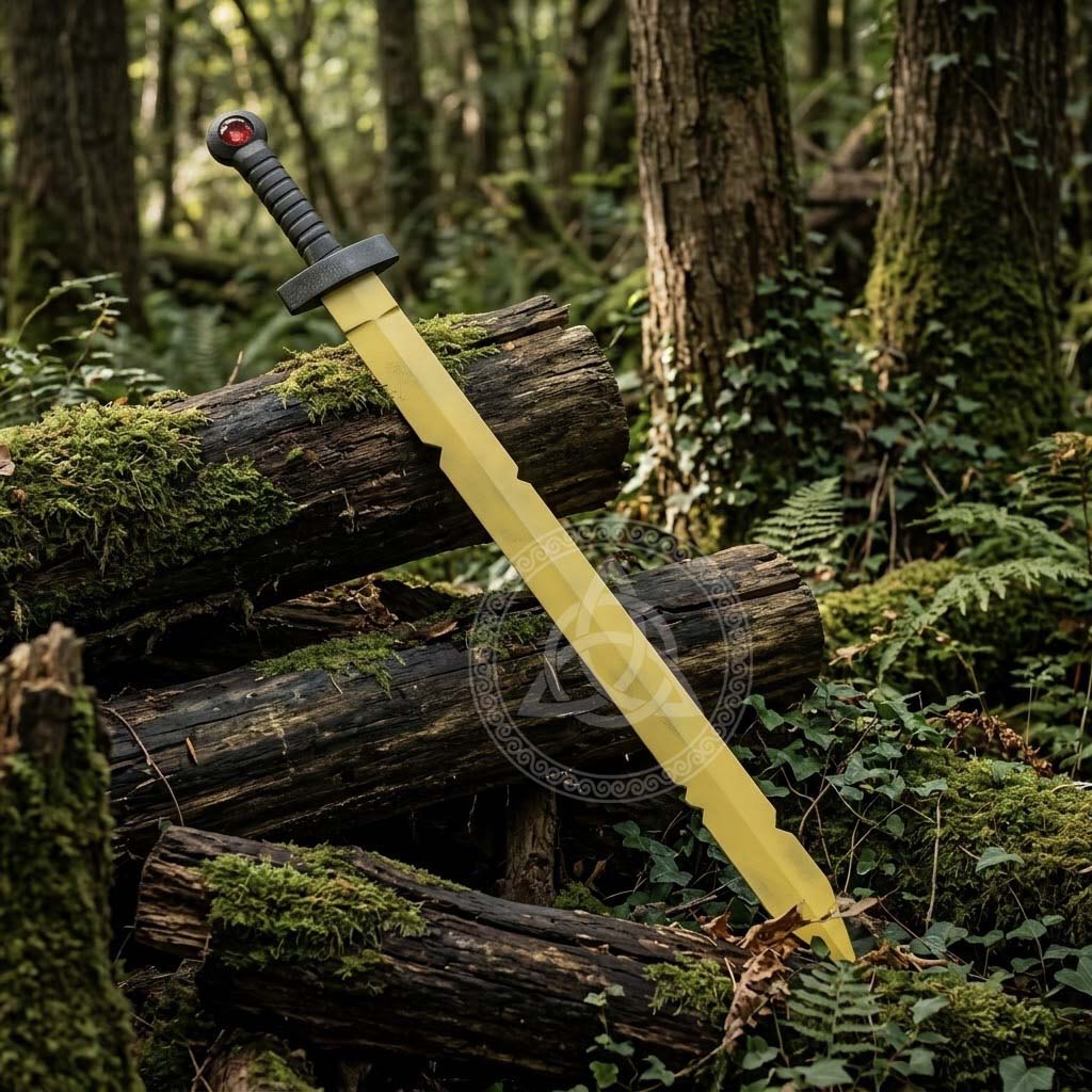 Finn’s Scarlet Sword Metal Replica | Handmade Fantasy Cosplay Sword