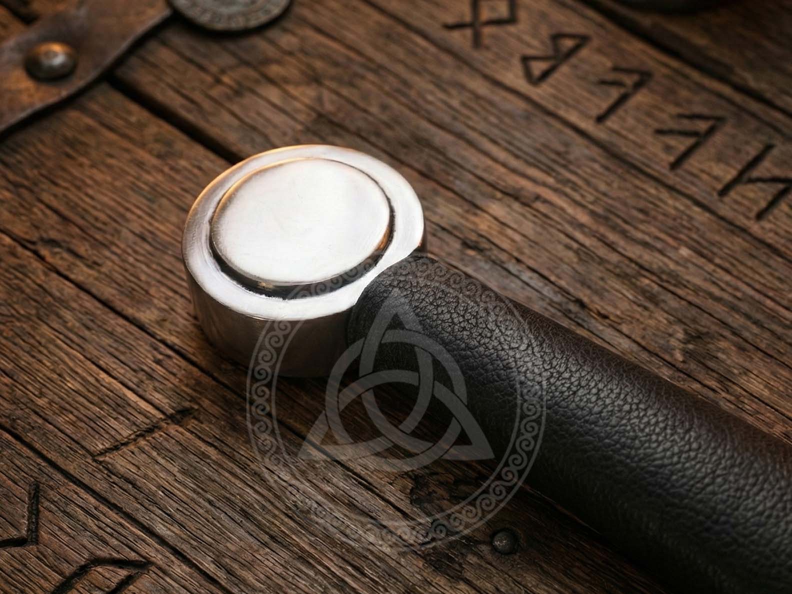 Handmade Viking & Medieval Sword Replica with Leather Scabbard