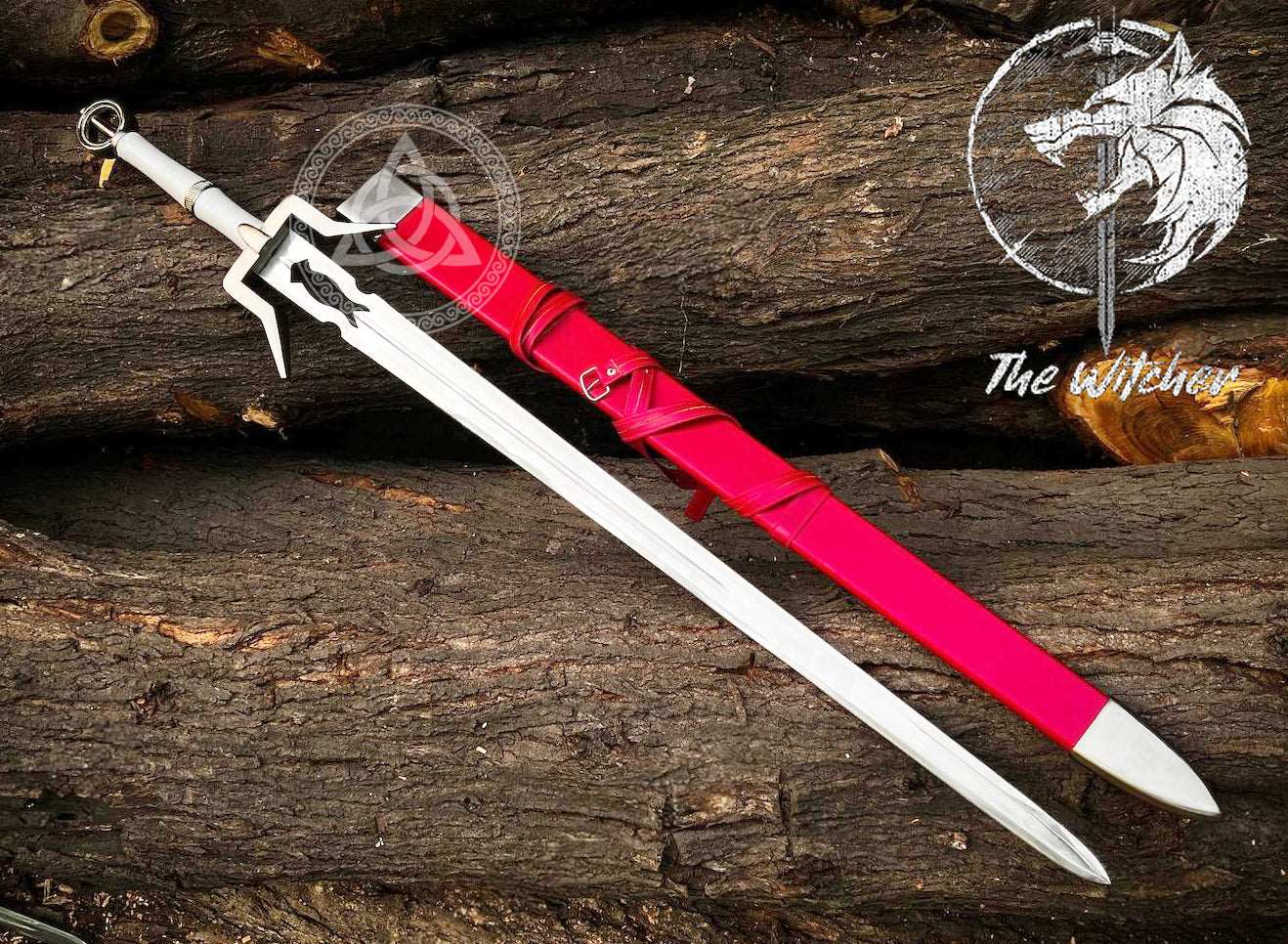 Witcher Ciri Sword & Geralt of Rivia Sword – Replica Steel Set