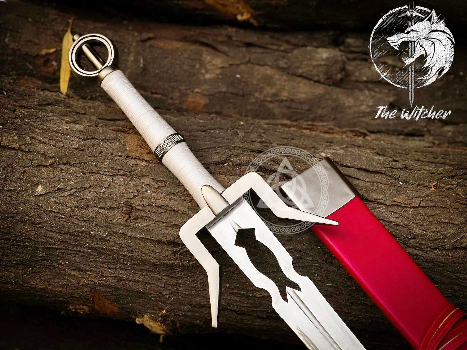 Witcher Ciri Sword & Geralt of Rivia Sword – Replica Steel Set