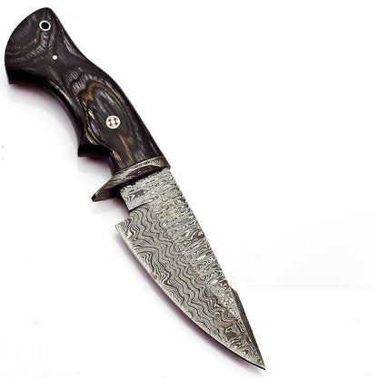 RA-274 Hand-Forged Damascus Steel Fixed Blade Hunting Knife, Gift For Men, Anniversary Gift, Christmas Gift - Ragnar Armoury