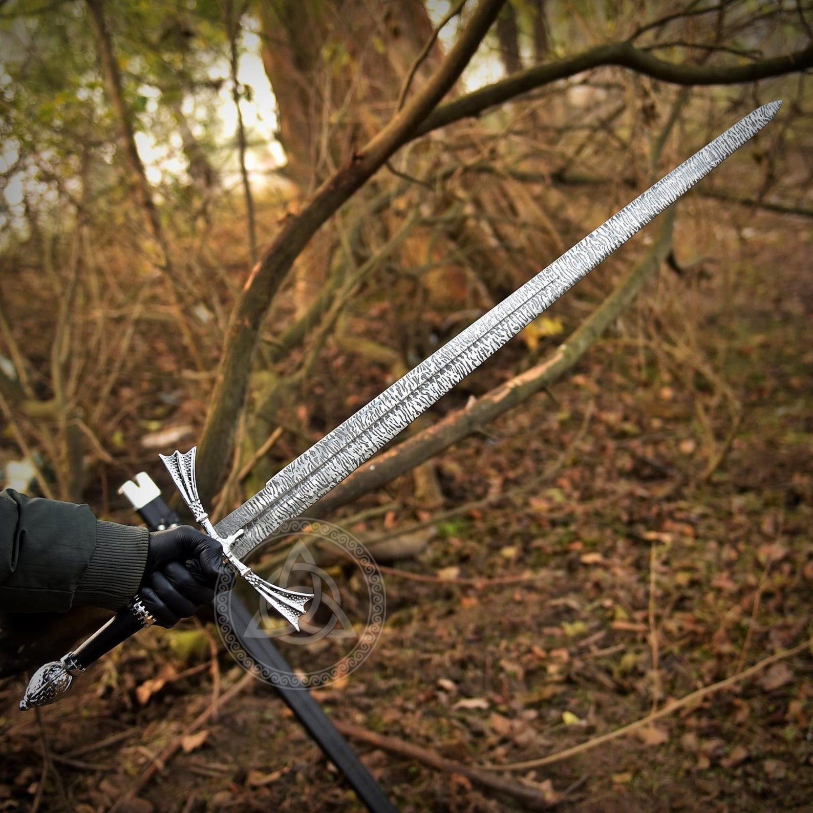 Dark Sister Sword Replica | House of the Dragon Game of Thrones Silver Edition