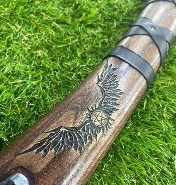 RA-204 Hand-forged Leviathan axe with leather wrap, Viking Axe, God Of War axe, Gift For Men, Christmas Gift - Ragnar Armoury