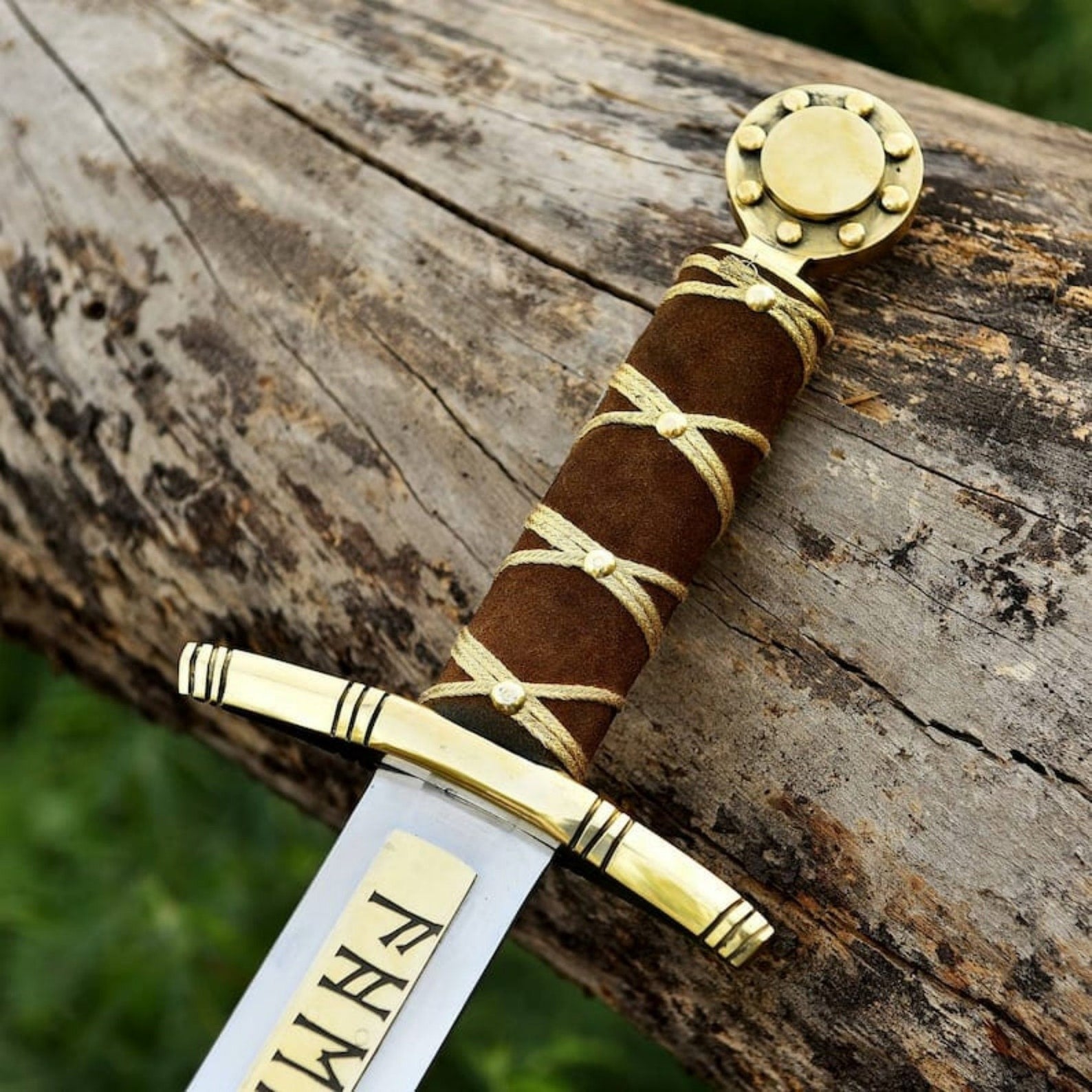 Handmade Excalibur, Templar, and Viking Sword – Medieval Replica