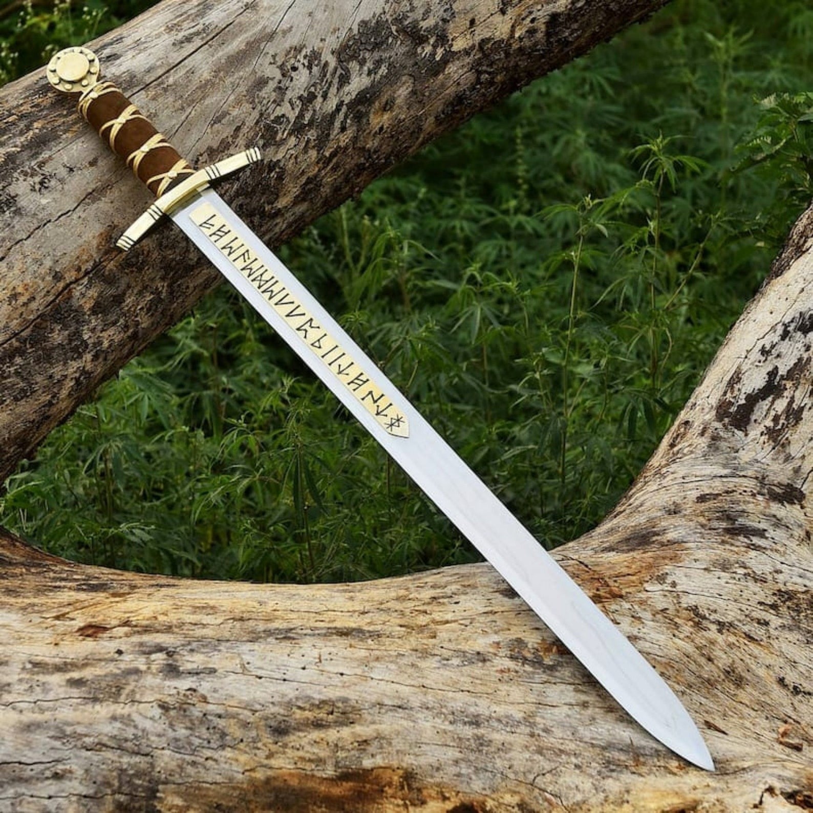 Handmade Excalibur, Templar, and Viking Sword – Medieval Replica