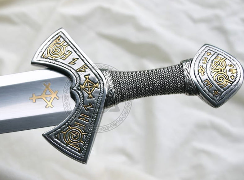 Hand-Forged King Canute Viking Sword | Handmade Norse Sword | Historical Replica Blade RA-301