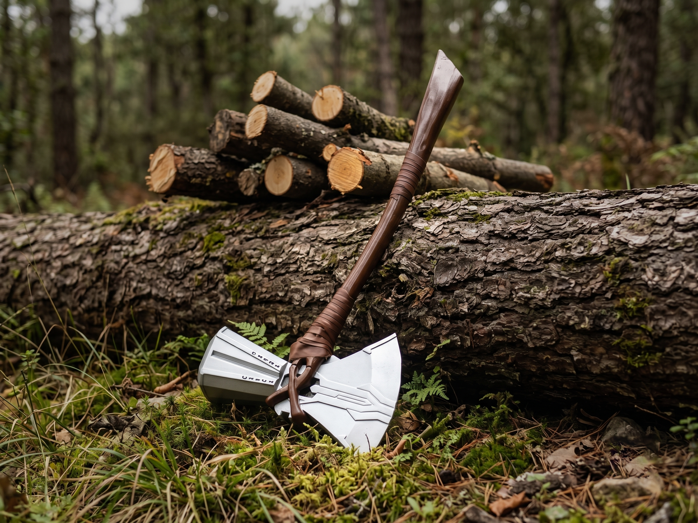 Hand-Forged Skull Viking Pizza Axe, Expertly Crafted Viking Pizza