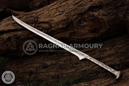 RA-150 The Hobbit Elvenking Sword from Lord of The Rings, High Quality Made Full Stainless Steel Sword, Gift For Men, Gift For Him, Premium Sword - Ragnar Armoury