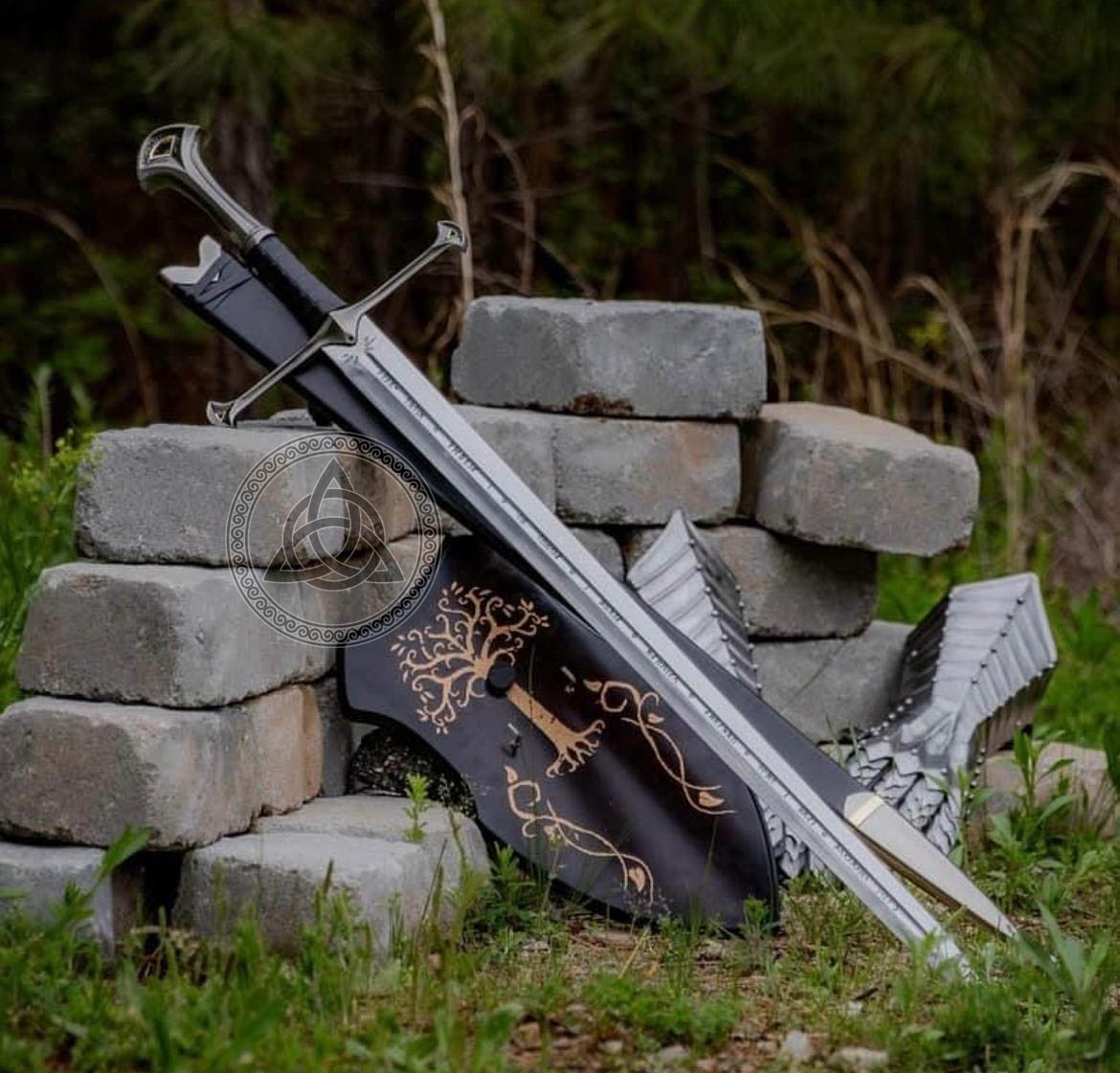 New King Aragon Ranger Replica Sword Anduril Sword | The Lord Of the Rings Sword | RA-101
