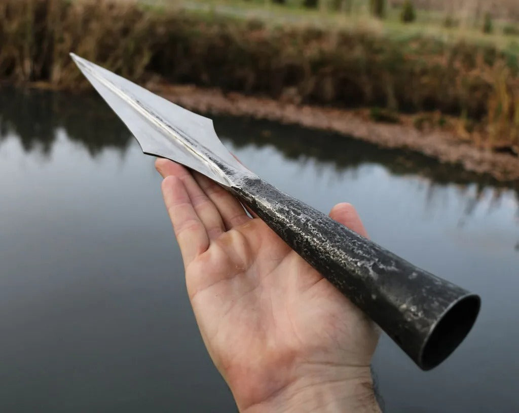 Viking Spear Replica – Hand-Forged Scandinavian Style Weapon