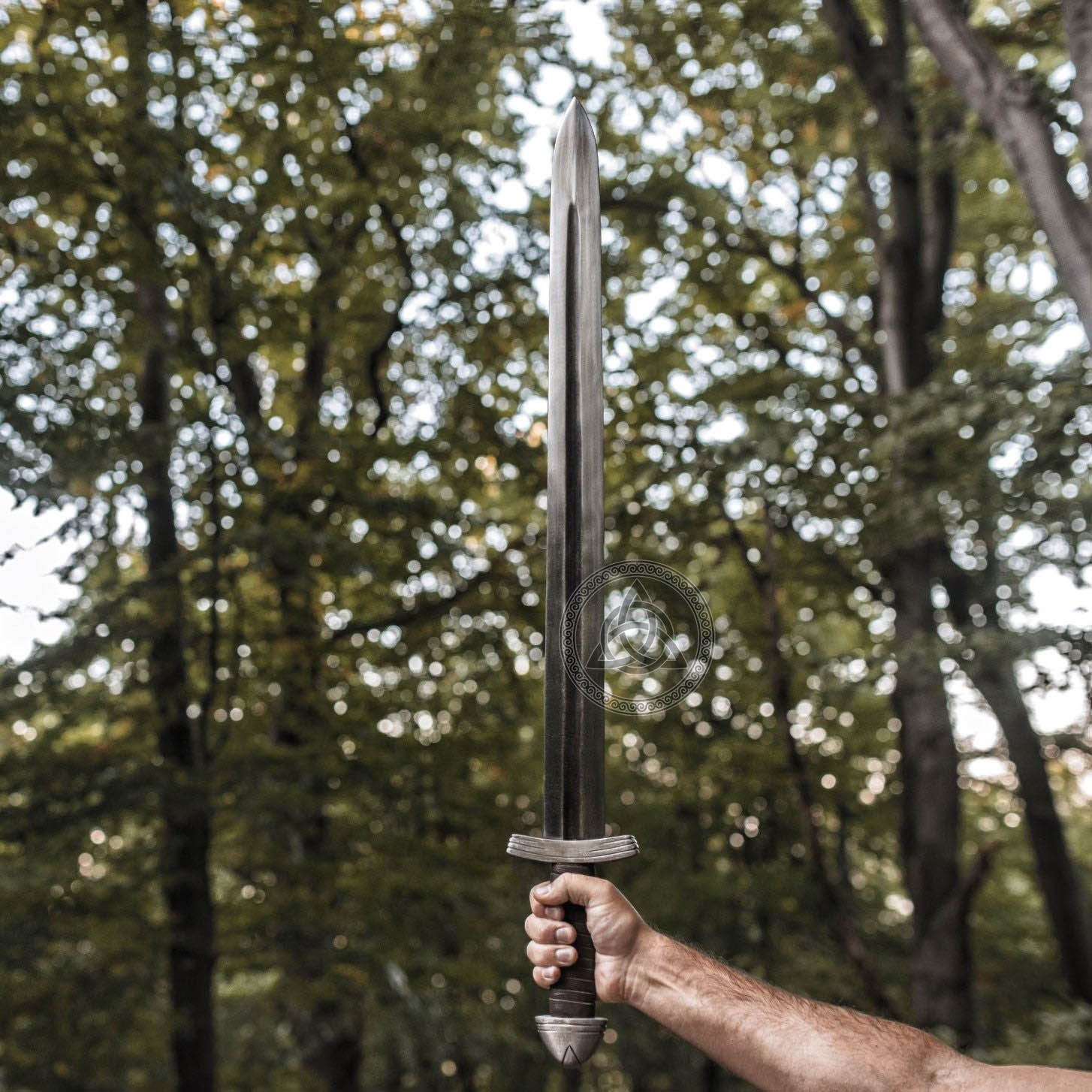 10th Century Viking Sword Helbítr, Viking Sword In Battle, Hand Forged Viking Sword | RA-227