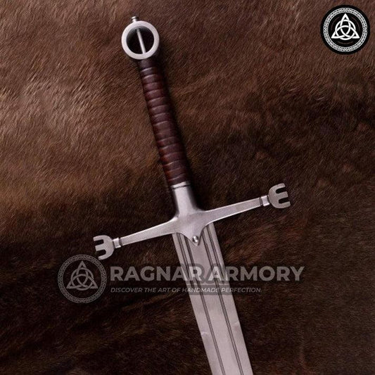 RA-90 Viking Battle Sword, Legendary Viking Swords, Runic Viking Battle Sword, Authentic Viking Swords, Gift For Him, Gift For Men, Wall Hanging Unique Idea, Best Wall Decorate Idea, Christmas Gift. - Ragnar Armoury