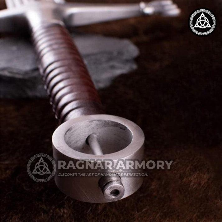 RA-90 Viking Battle Sword, Legendary Viking Swords, Runic Viking Battle Sword, Authentic Viking Swords, Gift For Him, Gift For Men, Wall Hanging Unique Idea, Best Wall Decorate Idea, Christmas Gift. - Ragnar Armoury