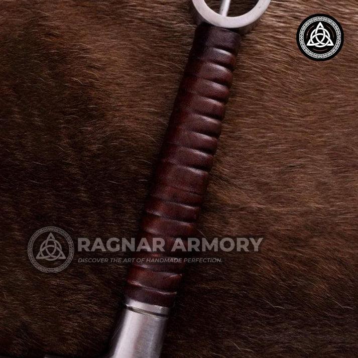 RA-90 Viking Battle Sword, Legendary Viking Swords, Runic Viking Battle Sword, Authentic Viking Swords, Gift For Him, Gift For Men, Wall Hanging Unique Idea, Best Wall Decorate Idea, Christmas Gift. - Ragnar Armoury