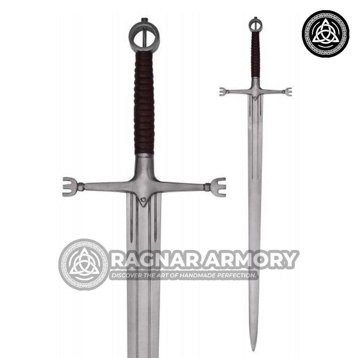 RA-90 Viking Battle Sword, Legendary Viking Swords, Runic Viking Battle Sword, Authentic Viking Swords, Gift For Him, Gift For Men, Wall Hanging Unique Idea, Best Wall Decorate Idea, Christmas Gift. - Ragnar Armoury