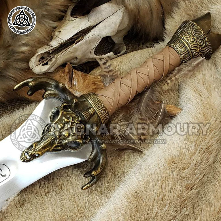 RA-231 Conan The Father's Sword, Barbarian Sword, Viking Sword, Wall Hanging Sword, Gift For Men, Christmas Gift - Ragnar Armoury