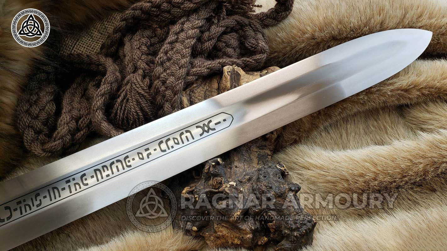 RA-231 Conan The Father's Sword, Barbarian Sword, Viking Sword, Wall Hanging Sword, Gift For Men, Christmas Gift - Ragnar Armoury