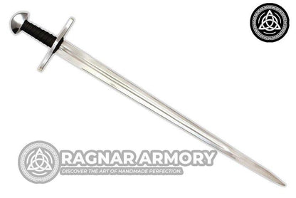 RA-89 Handmade High Made Dagger Blade Steel Sword, Viking Sword In Battle, Authentic Viking Swords, Gift For Him, Gift For Men, Wall Hanging Unique Idea, Christmas Gift. - Ragnar Armoury