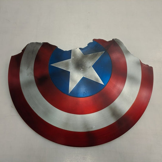 RA-242 Captain America Broken Shield, Metal Shield, Marvel Shield, Gift For Him, Anniversary Gift