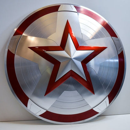 RA-241 Red Guardian Shield, Marvel Shield, Battle Shield, Wall Hanging Marvel Shield, Gift For Men, Christmas Gift - Ragnar Armoury