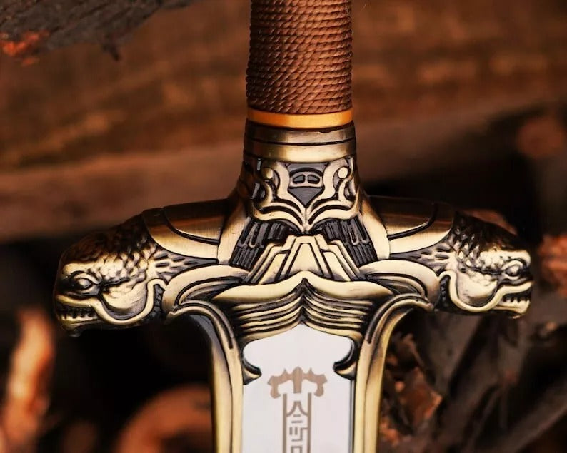 Hand-Forged Conan the Atlantean Sword | Legendary Barbarian Fantasy Sword, RA-230