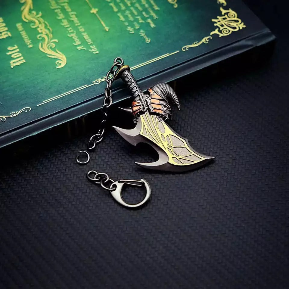 RA-249 God Of War Keychains, God Of War Ragnarok Keychains, 5 Style keychains - Ragnar Armoury