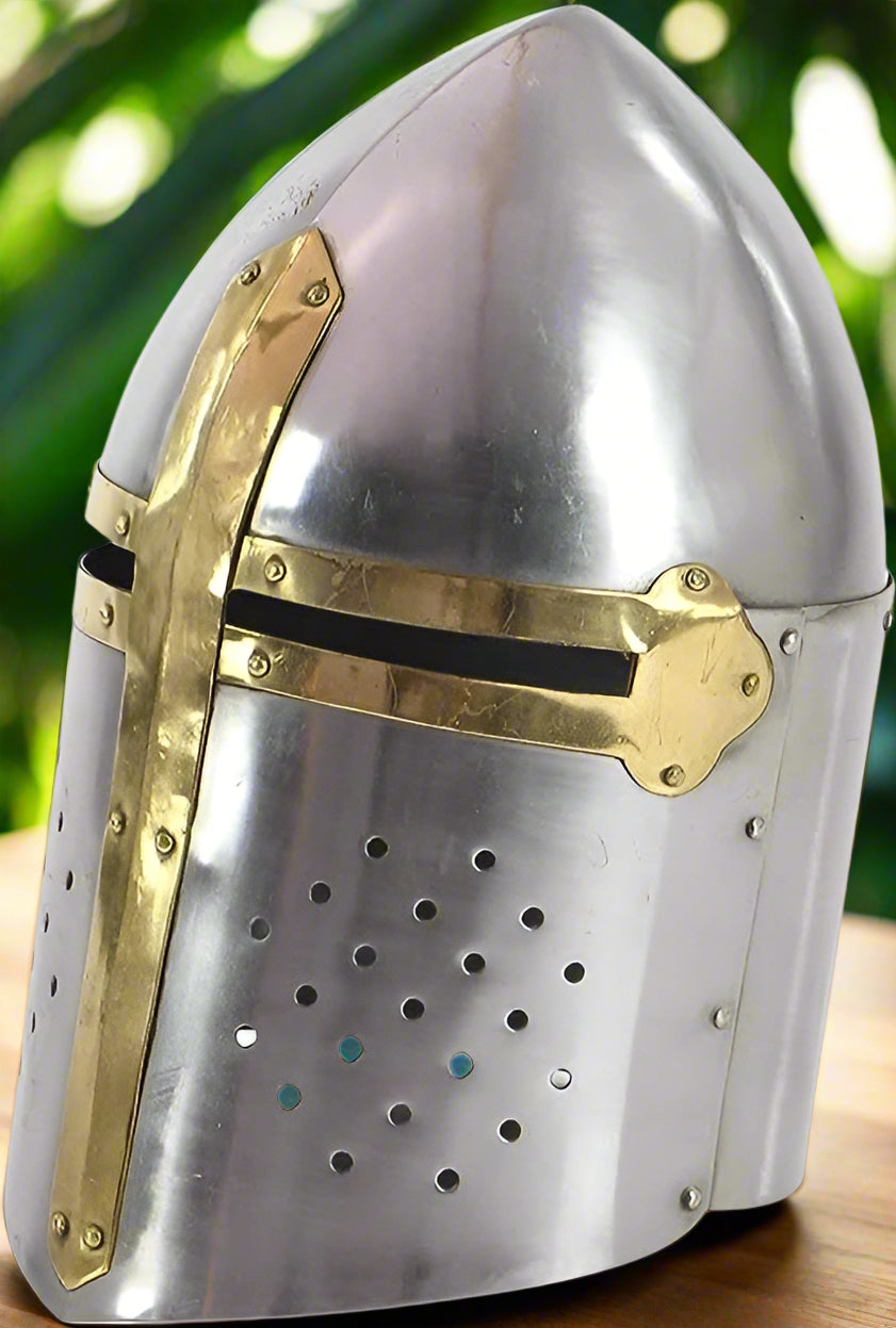 Medieval Warrior Sugarloaf Battle Helmet For Warrior's