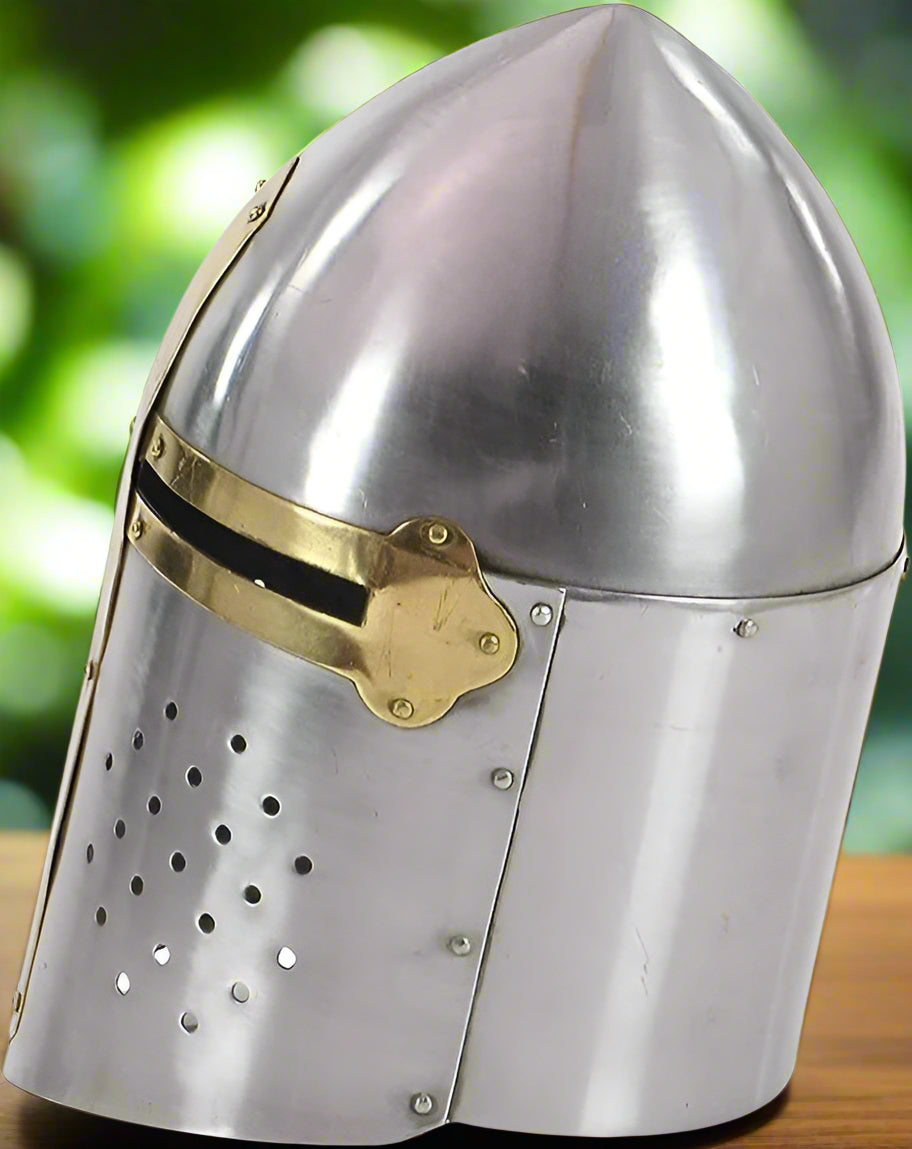 Medieval Warrior Sugarloaf Battle Helmet For Warrior's