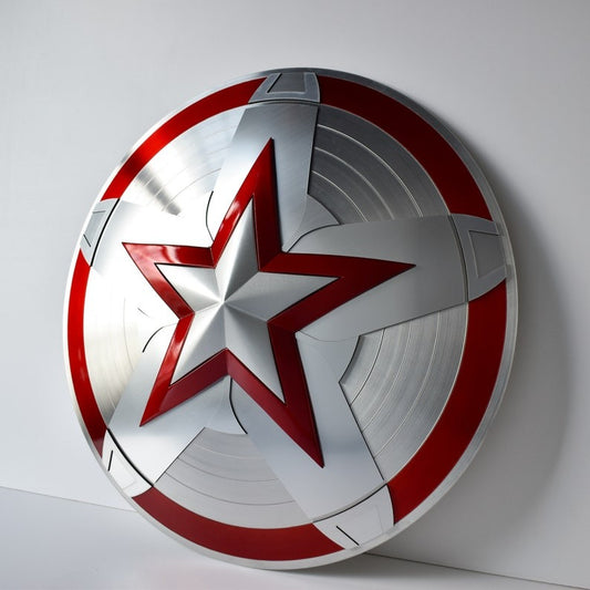 RA-241 Red Guardian Shield, Marvel Shield, Battle Shield, Wall Hanging Marvel Shield, Gift For Men, Christmas Gift - Ragnar Armoury