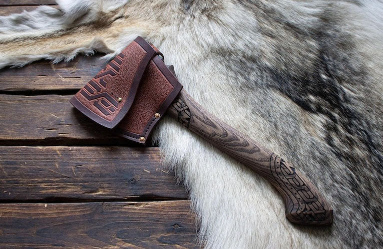 Premium Hand-Forged Viking Axe | Norse Heritage Axe | Unique Gentlemen’s Axe | RA-286