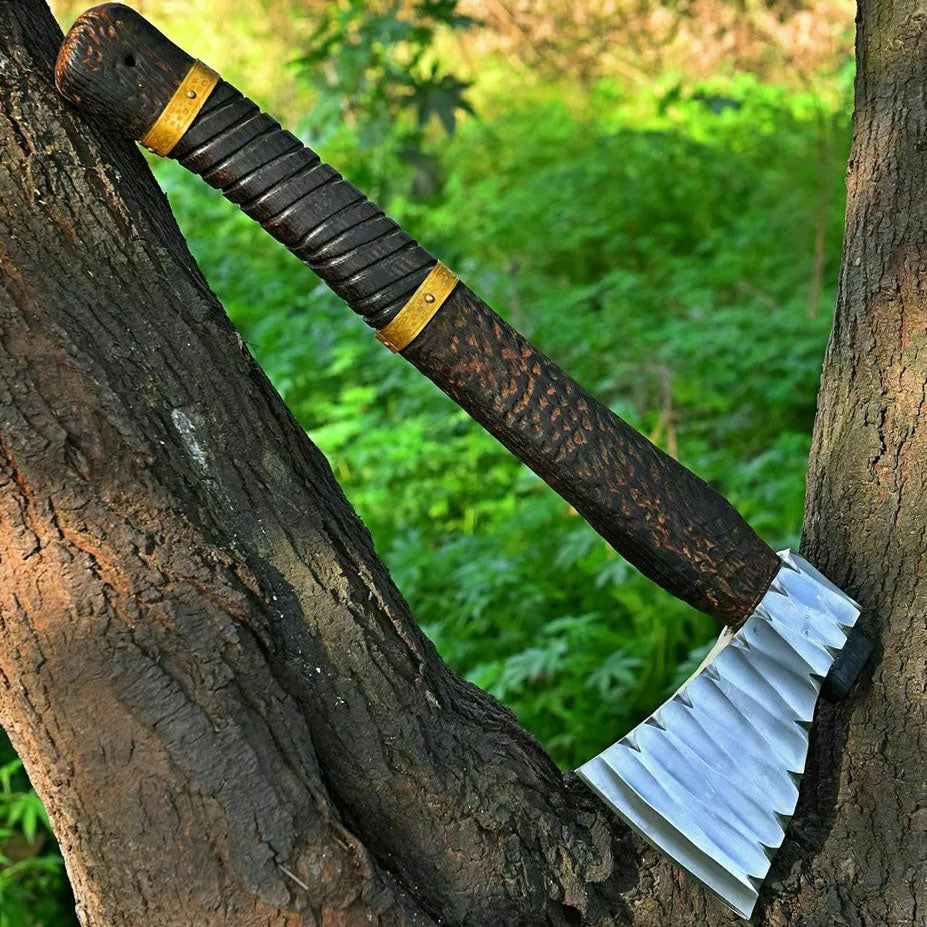Premium  Hand-Forged Stainless Steel Scandinavian Viking Axe | RA-289