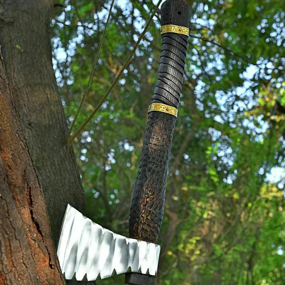 Premium  Hand-Forged Stainless Steel Scandinavian Viking Axe | RA-289